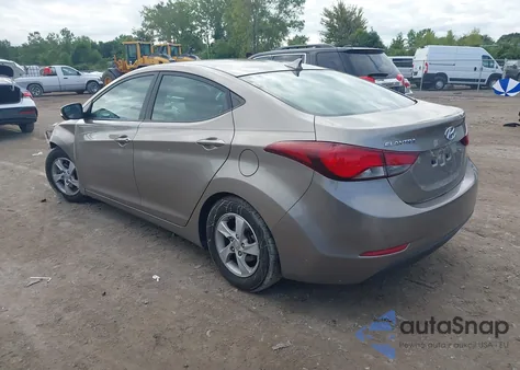 2014 Hyundai Elantra Se из США, поврежденный, VIN 5NPDH4AEXEH523631